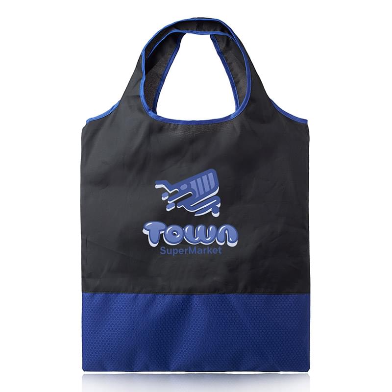 Clemenza Large Polyester Shopper Tote Bag