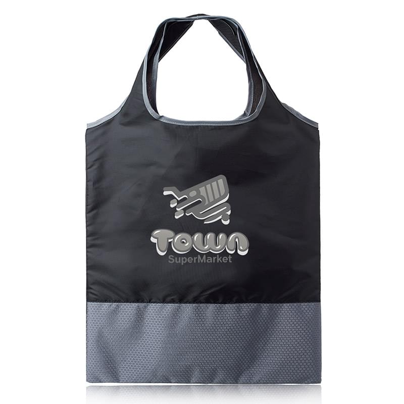Clemenza Large Polyester Shopper Tote Bag