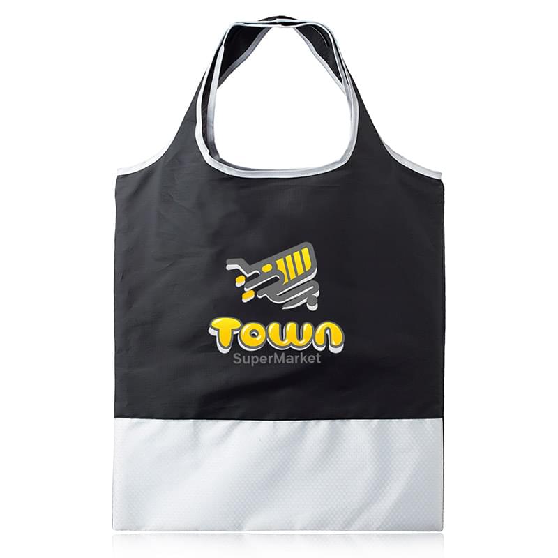 Clemenza Large Polyester Shopper Tote Bag