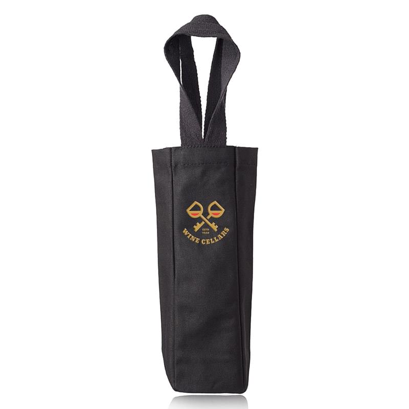 Lolo Single Bottle Canvas Wine Totes