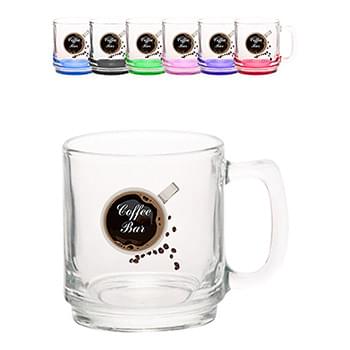 9 oz. Glass Coffee Mugs