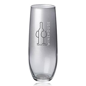9 oz Gradient Stemless Champagne Glass