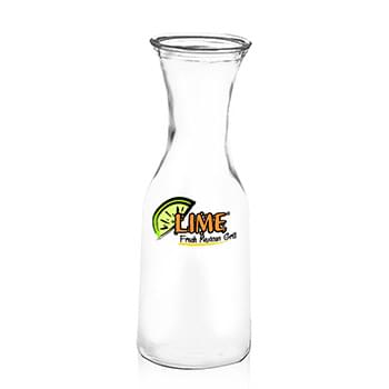 34 oz. Clear Glass Carafes