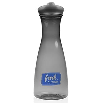 34 oz. Clear Plastic Carafes with Lid