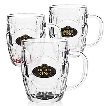 20 oz. ARC Britannia Glass Beer Mugs