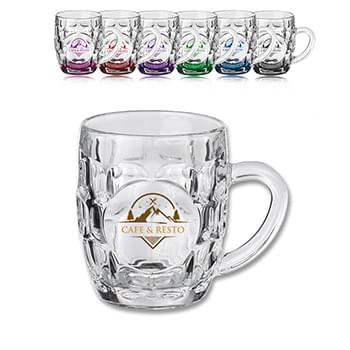10 oz. ARC Britannia Glass Beer Mugs