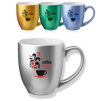 16 oz Metallic Bistro Coffee Mug