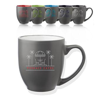 16 oz. Pop Out Bistro Two Tone Coffee Mug