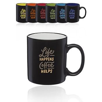 11 oz. Matte Two-Tone Coffee Mug
