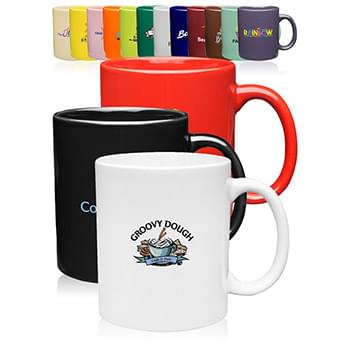 11 oz. Traditional Ceramic Coffee Mugs