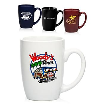 16 oz. Large Mocha Glossy Ceramic Coffee Mugs
