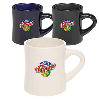 12 oz. Thick Grip Glossy Ceramic Diner Mugs