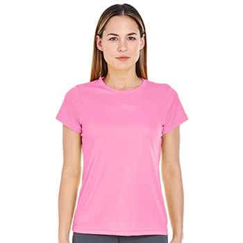 Printed UltraClub(R) Ladies' Cool & Dry Performance T-Shirt