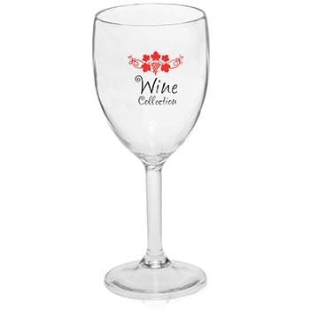 10 oz. Plastic White Wine Glasses