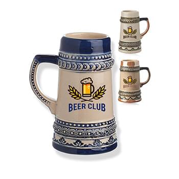 2 oz. Bremen Mini Ceramic Beer Mug Shooters