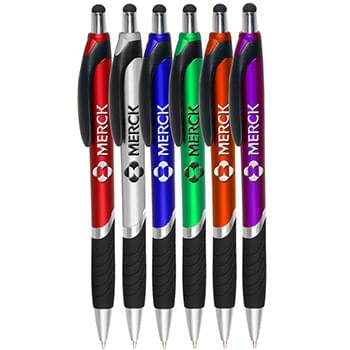 Plastic Pen with Screen Touch Stylus