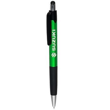 Plastic Pen with Touch Screen Stylus