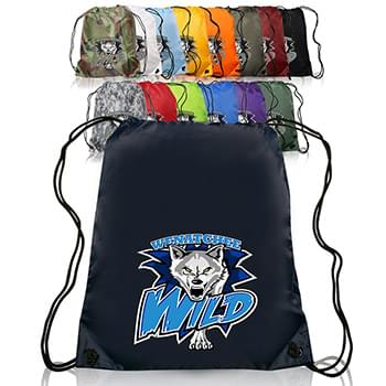 Classic Polyester Drawstring Backpacks