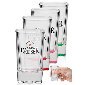 2.8 oz. ARC Square Dessert Shot Glasses