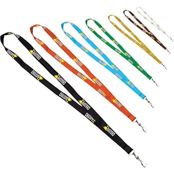 0.62" Micro Weave Smooth Dye-Sublimation Lanyards