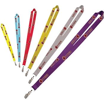 0.75" Micro Weave Smooth Dye-Sublimation Lanyard