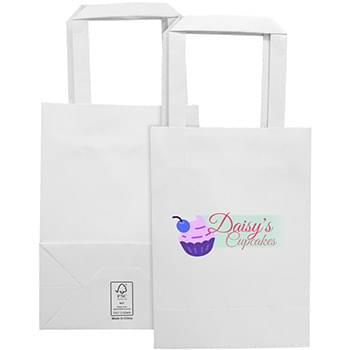 Small White FSC Paper Bag