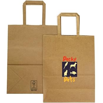 Medium Kraft FSC Paper Bag
