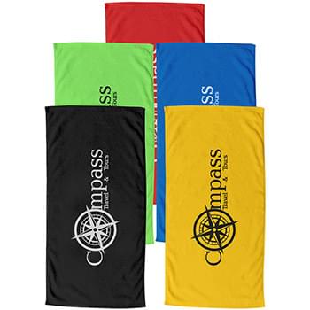 60" x 30" Colored Coastal Beach Towel