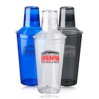 Camden 17 oz. Plastic Cocktail Shaker Bottles