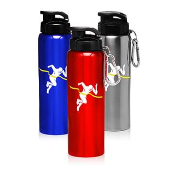 27 oz. Sicilia Stainless Steel Sports Water Bottles