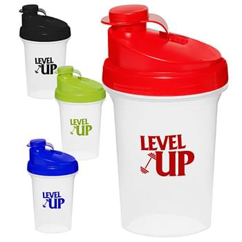 16 oz. Plastic Shaker Bottles