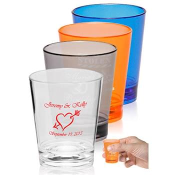 1.5 oz. Translucent Plastic Shot Glasses