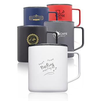 14 oz. Kenai Powder Coated Travel Mug