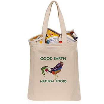 10oz Canvas Grocery Bags with 22" Handles