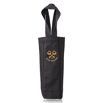 Lolo Single Bottle Canvas Wine Totes