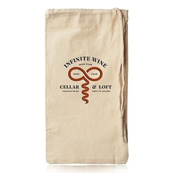 Seeley Cotton Drawstring Wine Bags