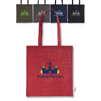 Recycled Solid Cotton Tote Bag