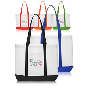 Trim Color Non-Woven Tote Bag