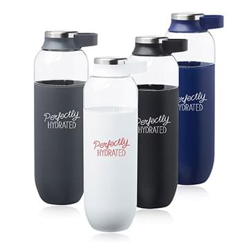 27 oz. Strike Tritan Plastic Water Bottle w/Carrier Handle